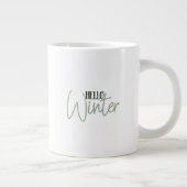 Mug (591 ml) - Hello Winter ジャンボコーヒーマグカップ (右)