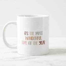 Mug (591 ml) - It's The Most Wonderful Time ジャンボコーヒーマグカップ