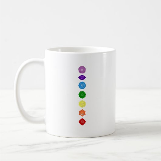 Mug 7 Chakras コーヒーマグカップ (左)