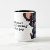Mug A heart overflowing with joy マグカップ (中央)