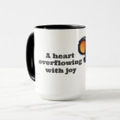 Mug A heart overflowing with joy マグカップ (正面左)
