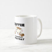 mug a hyper café コーヒーマグカップ (正面右)