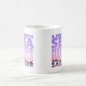 Mug A Smooth Sea Never Made A Skilled Sailor コーヒーマグカップ (中央)
