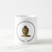 Mug à thé ou café avec citation de Bouddha コーヒーマグカップ (中央)
