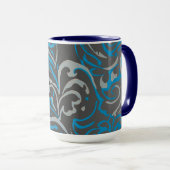 Mug Abstract design マグカップ (正面右)