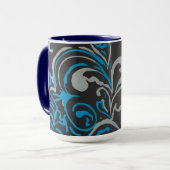 Mug Abstract design マグカップ (正面左)