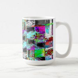 Mug – Abstract Grid コーヒーマグカップ