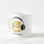 mug acesロゴテキサスローズ コーヒーマグカップ (正面左)