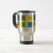 Mug Amazigh トラベルマグ (正面左)