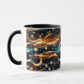 Mug - Amber Celestial Moon マグカップ (左)