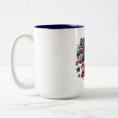 MUG AMERICA2026funny ツートーンマグカップ (左)