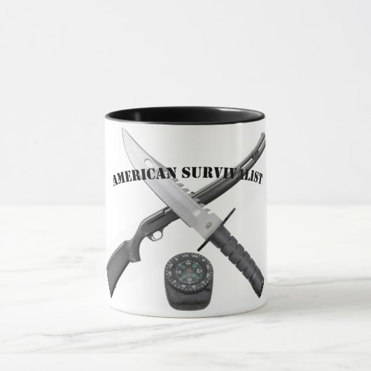 Mug AMERICAN SURVIVALIST マグカップ (中央)