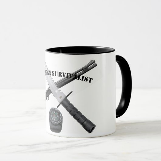 Mug AMERICAN SURVIVALIST マグカップ (正面右)