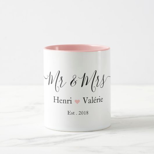 Mug Amour & Mariage マグカップ (中央)