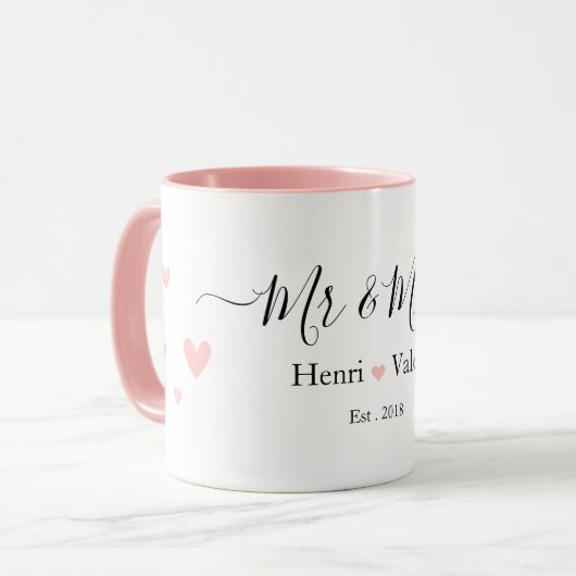 Mug Amour & Mariage マグカップ (正面左)