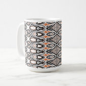 Mug, An unique multicolor seamless pattern design コーヒーマグカップ (正面左)