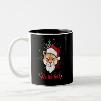 mug animal ho ho ho  ツートーンマグカップ