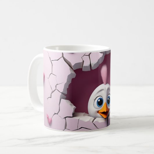 Mug Animaux Série 1-8 コーヒーマグカップ (正面左)
