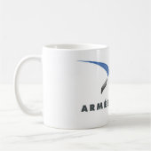 Mug Armée de l'air - logo コーヒーマグカップ (左)