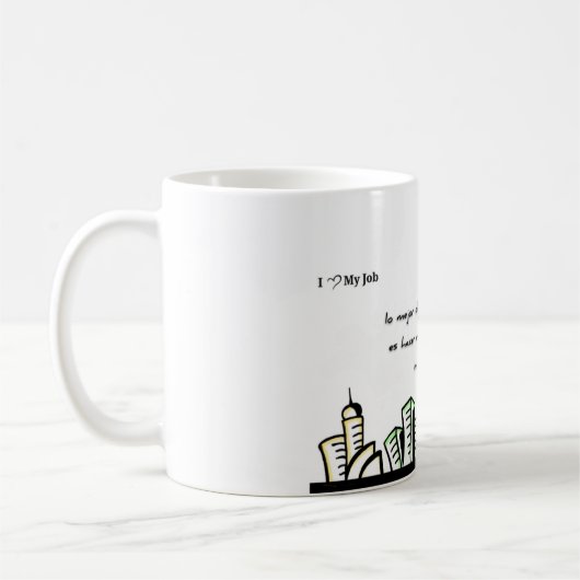 Mug Arquitecto コーヒーマグカップ (左)