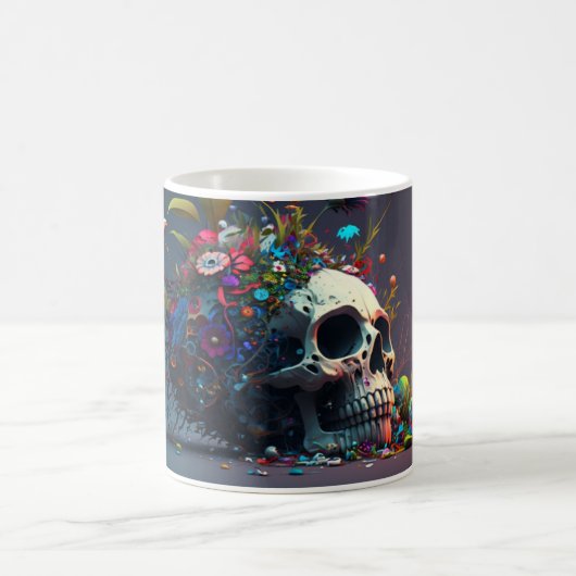 Mug art abstrait コーヒーマグカップ (中央)