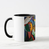 Mug art abstrait マグカップ (左)