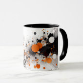 Mug art abstrait マグカップ (正面右)