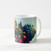 Mug art abstrait Aigle コーヒーマグカップ (正面右)