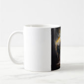 Mug art abstrait éléphant コーヒーマグカップ (左)