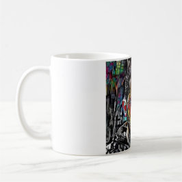 Mug art abstrait Zelensky コーヒーマグカップ