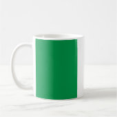 Mug au drapeau italien vert blanc et rouge.  コーヒーマグカップ (左)