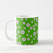 Mug avec fleurs blanches コーヒーマグカップ (左)