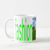 Mug avec un kilt essayé... et approuvé ! コーヒーマグカップ (左)