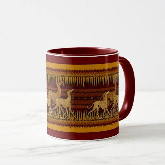 Mug Azawakh マグカップ (正面右)