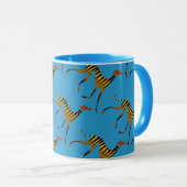 Mug Azawakh stylisé マグカップ (正面右)
