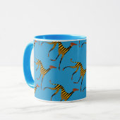 Mug Azawakh stylisé マグカップ (正面左)