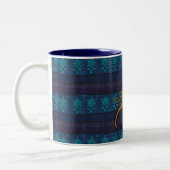 Mug Azawakhs stylisés ツートーンマグカップ (左)