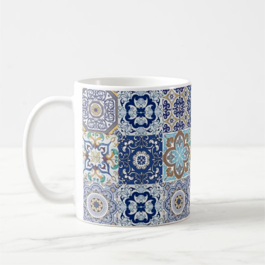 mug azulejos mixte コーヒーマグカップ (左)