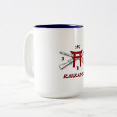 Mug B Company 187th Rakkasans ツートーンマグカップ (正面左)