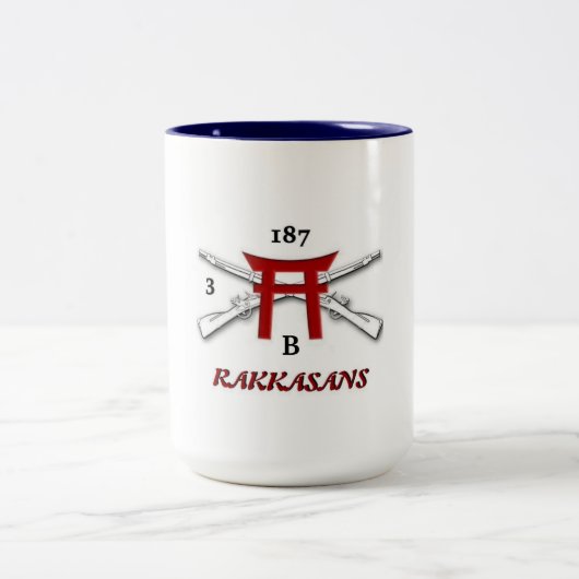 Mug B Company 187th Rakkasans ツートーンマグカップ (中央)