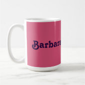 Mug Barbara コーヒーマグカップ (左)
