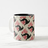 Mug Barzoï ツートーンマグカップ (正面左)