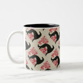 Mug Barzoï ツートーンマグカップ (左)