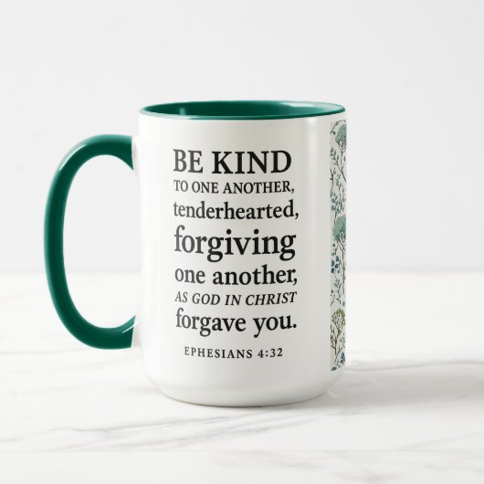 Mug "Be Kind To One Another" Eph. 4:32 マグカップ (左)
