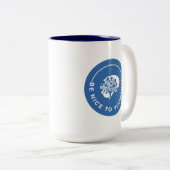 Mug, Be Nice To Yourself - Mind Map Renovations ツートーンマグカップ (正面右)