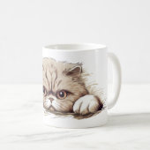 Mug BEAUX CHATS MINOU 01 コーヒーマグカップ (正面右)