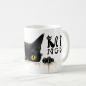 Mug BEAUX CHATS MINOU 03 コーヒーマグカップ (正面右)