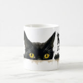 Mug BEAUX CHATS MINOU 03 コーヒーマグカップ (中央)