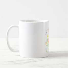 Mug Bee bleu  コーヒーマグカップ