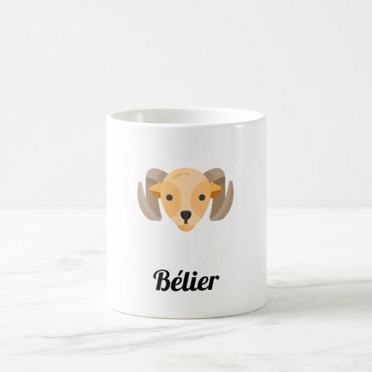 Mug Bélier コーヒーマグカップ (中央)